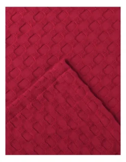 Heritage Turkish Cotton Waffle Blanket In Rust -Heritage 934161400 934162660 3 720x928