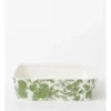 Heritage Garden To Table Floral Square Baker 22x22x6cm In Green -Heritage 939676060 1 720x928