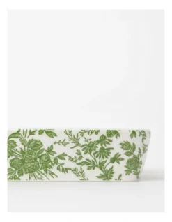 Heritage Garden To Table Floral Square Baker 22x22x6cm In Green -Heritage 939676060 4 720x928