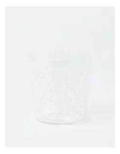 Heritage Green Toile Tumbler Set Of 4 In White