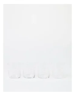 Heritage Green Toile Tumbler Set Of 4 In White -Heritage 942175720 3 1 720x928