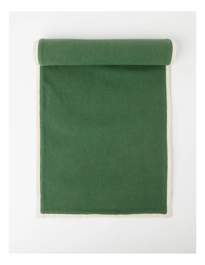 Heritage Lily Of The Valley Runner 33x180cm In Green 3 Heritage Lily Of The Valley Runner 33x180cm In Green