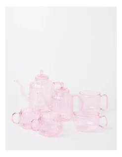 Heritage Tea Party Teapot With Glass Infuser 1L In Pink -Heritage 946315090 4 720x928