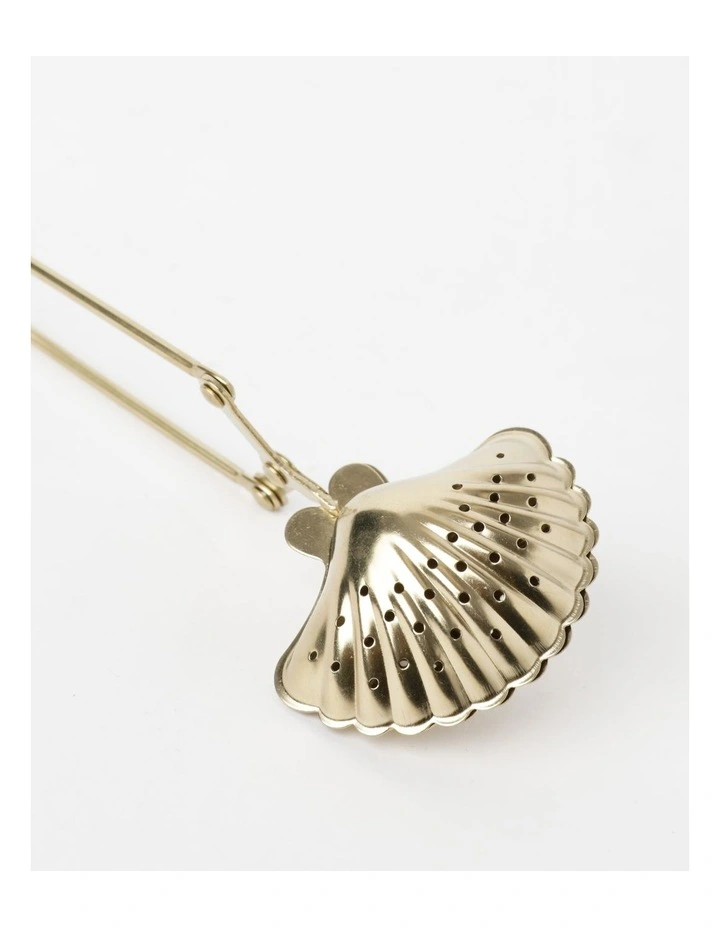 Heritage Tea Party Spring Tea Infuser In Gold 4 Heritage Tea Party Spring Tea Infuser In Gold - Image 2
