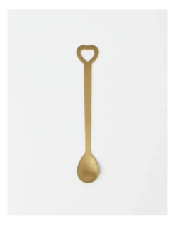 Heritage Tea Party Tea Spoon In Gold
