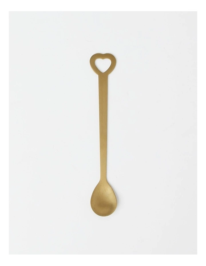 Heritage Tea Party Tea Spoon In Gold 3 Heritage Tea Party Tea Spoon In Gold