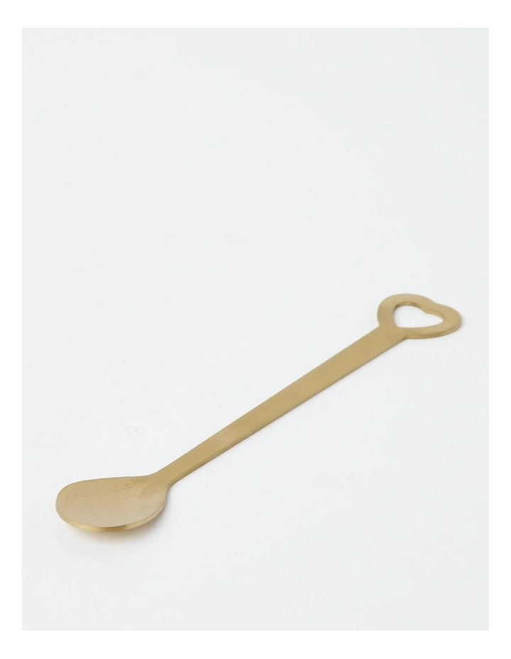 Heritage Tea Party Tea Spoon In Gold 4 Heritage Tea Party Tea Spoon In Gold - Image 2