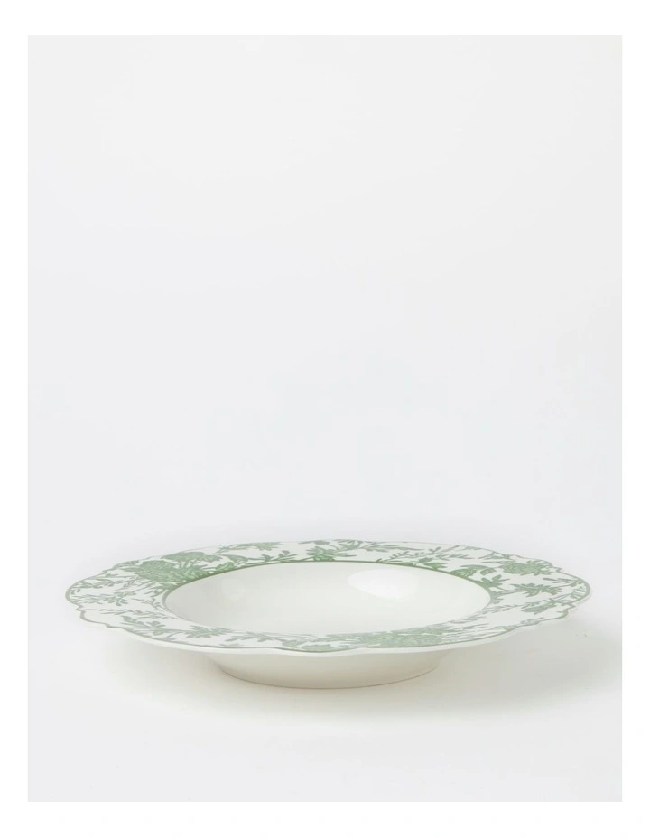 Heritage Green Toile Floral 12 Piece Dinner Set In Green 8 Heritage Green Toile Floral 12 Piece Dinner Set In Green - Image 6