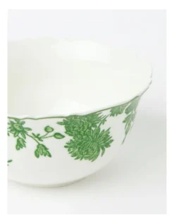 Heritage Toile Floral Deep Bowl Set Of 4 In Green -Heritage 946524340 4 720x928