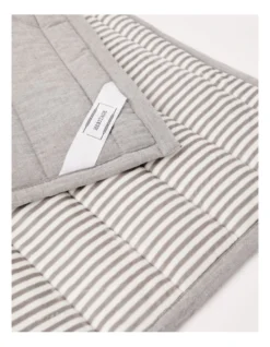 Heritage Chambray Stripe Blanket In Grey 7 Heritage Chambray Stripe Blanket In Grey -Heritage 951749380 3 720x928