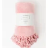 Heritage Chenille Fringe Blanket In Rose -Heritage 951752260 951751270 1 720x928