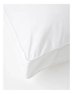 Heritage Organic Cotton Cover Medium Pillow In White -Heritage 951756040 3 720x928