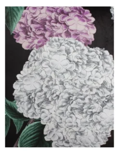 Heritage Hazel Hydrangea Print Cushion 50x50cm In Black -Heritage 951874210 3 720x928